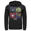 Men's Marvel Avengers Emblem 4 Panel  Adult Pull Over Hoodie