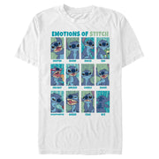 Men's Lilo & Stitch Emotions of 626  Adult T-Shirt