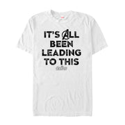 Men's Marvel Avengers: Infinity War Leading to This  Adult T-Shirt