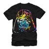 Men's Star Wars Groovy Darth Vader Helmet  Adult T-Shirt