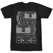 Men's Lost Gods Boomboxes  Adult T-Shirt