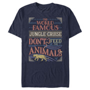 Men's Jungle Cruise World Famous Retro Logo  Adult T-Shirt