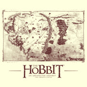 Men's The Hobbit: An Unexpected Journey Map of Middle-earth  Adult T-Shirt