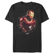 Men's Marvel Avengers: Endgame Iron Man Portrait  Adult T-Shirt