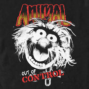 Men's The Muppets Animal Out of Control  Adult T-Shirt