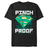 Men's Superman St. Patrick's Day Pinch Proof Logo  Adult T-Shirt