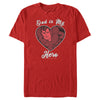 Men's Superman Valentine's Day Dad is My Hero  Adult T-Shirt