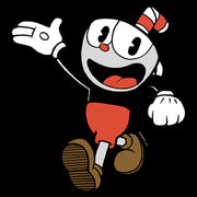 Men's Cuphead Friendly Hello Cuphead  Adult T-Shirt