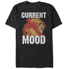 Men's Beauty and the Beast Current Mood  Adult T-Shirt