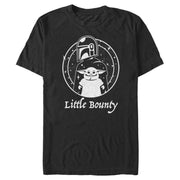 Men's Star Wars: The Mandalorian The Child Mando Little Bounty  Adult T-Shirt