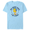 Men's The Simpsons Milhouse My Mom Says I'm Cool  Adult T-Shirt