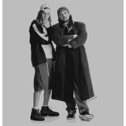 Men's Jay and Silent Bob Black and White Pose  Adult T-Shirt