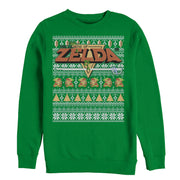 Men's Nintendo Ugly Christmas Legend of Zelda  Adult Sweatshirt