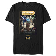 Men's Star Wars The High Republic The Rising Storm Cover  Adult T-Shirt