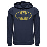 Men's Batman Logo Retro Caped Crusader  Adult Pull Over Hoodie