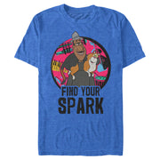 Men's Soul Joe's Musical Spark  Adult T-Shirt