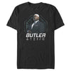 Men's Disney Artemis Fowl Butler Portrait  Adult T-Shirt