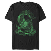 Men's Harry Potter Slytherin S Logo  Adult T-Shirt