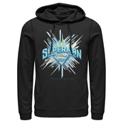 Men's Superman Logo Icicles  Adult Pull Over Hoodie