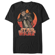 Men's Star Wars The Force Awakens Poe Dameron Resistance  Adult T-Shirt