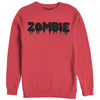 Women's CHIN UP Halloween Zombie Drip  Adult Sweatshirt