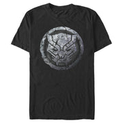 Men's Marvel Black Panther Stone Mask  Adult T-Shirt