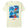 Men's DC League of Super-Pets Battle Ready Poster  Adult T-Shirt