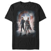 Men's Marvel The Falcon and the Winter Soldier Team Poster  Adult T-Shirt