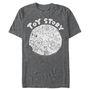 Men's Toy Story Andy's Toys  Adult T-Shirt