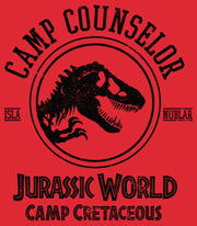 Men's Jurassic World: Camp Cretaceous Camp Counselor Logo  Adult T-Shirt