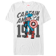 Men's Marvel Captain America History  Adult T-Shirt