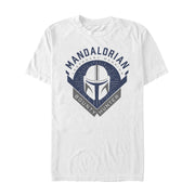 Men's Star Wars: The Mandalorian Warrior Emblem  Adult T-Shirt