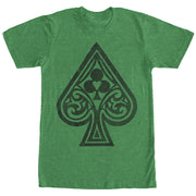 Men's Lost Gods Spade Club Heart Diamond  Adult T-Shirt