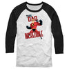 Men's The Incredibles This Dad is Incredible  Adult Baseball Tee