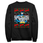 Men's Batman Christmas Sweater  Adult Sweatshirt