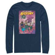 Men's Strange World Let's Go Make History  Adult Long Sleeve Shirt