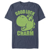 Men's Nintendo Super Mario St. Patrick's Day Yoshi Good Luck Charm  Adult T-Shirt