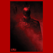 Men's The Batman Red Shadow Poster  Adult T-Shirt