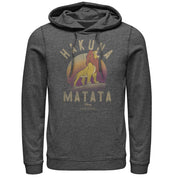 Men's Lion King Simba Hakuna Matata  Adult Pull Over Hoodie