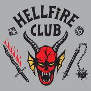 Men's Stranger Things Welcome to the Hellfire Club  Adult Sweatshirt