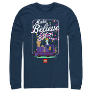 Men's LEGO Make Believe Train  Adult Long Sleeve Shirt