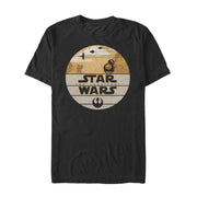 Men's Star Wars The Last Jedi BB-8 Profile  Adult T-Shirt