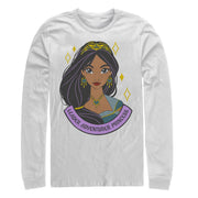 Men's Aladdin Jasmine Leader Portrait  Adult Long Sleeve Shirt