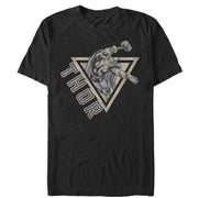 Men's Marvel Triangle Thor  Adult T-Shirt