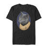 Men's Star Trek Chekov Cat Portrait  Adult T-Shirt