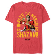 Men's Shazam! Fury of the Gods Strength of Hercules  Adult T-Shirt