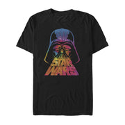 Men's Star Wars Darth Vader Logo Tie-Dye Print  Adult T-Shirt