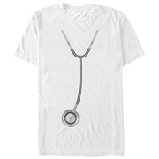 Men's CHIN UP Nurse Stethoscope  Adult T-Shirt