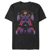 Men's Toy Story Zurg With Buzz Lightyear Silhouette  Adult T-Shirt