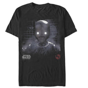 Men's Star Wars Rogue One K-2SO Rebel  Adult T-Shirt